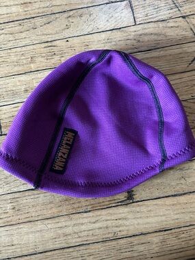 Melanzana Hard Face Beanie in Firewood Purple Size Medium